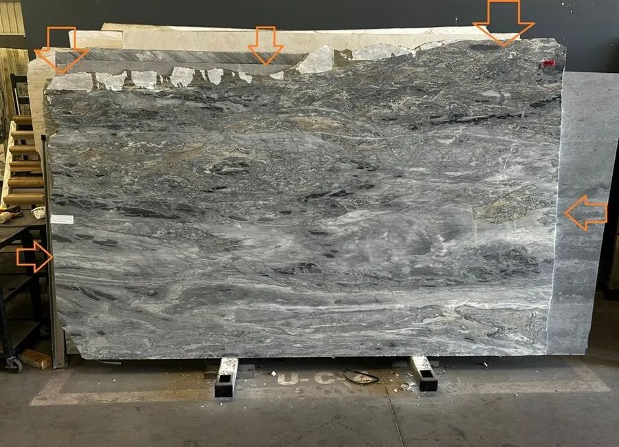 Breccia Portofino Marble Slab in North Hollywood, Los Angeles