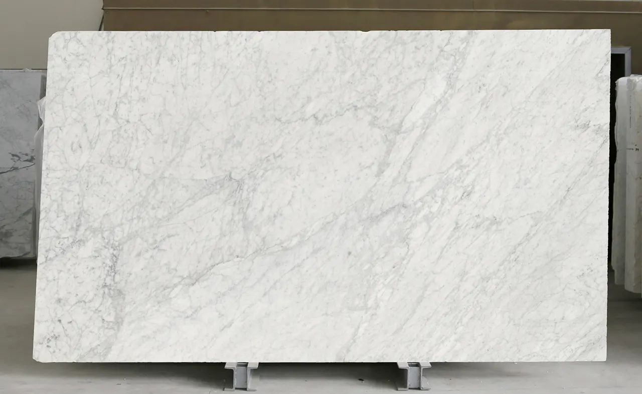 Bianco Carrara Marble Slab in North Hollywood, Los Angeles