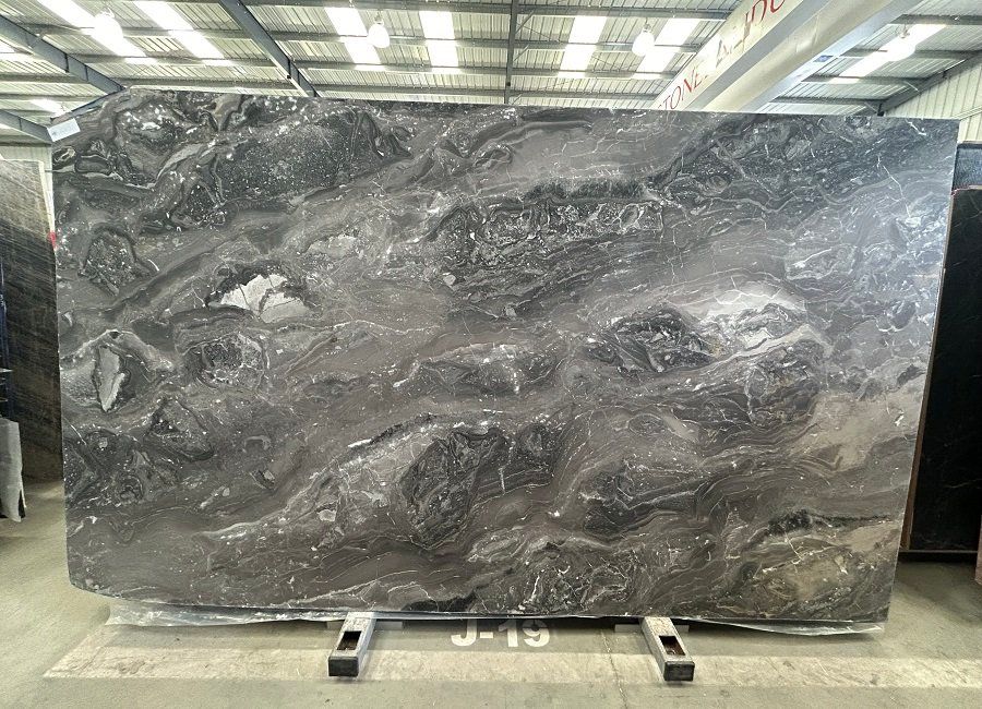 Arabescato Orobico Dark Marble Slab in North Hollywood, Los Angeles