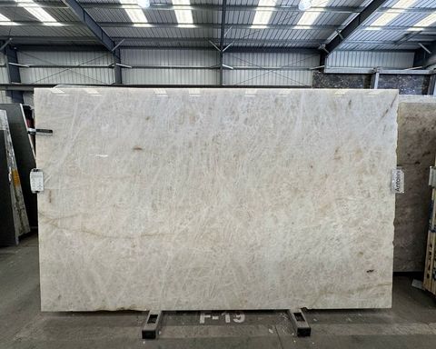 Cristallo Extra Wow Quartzite Slab in North Hollywood, Los Angeles