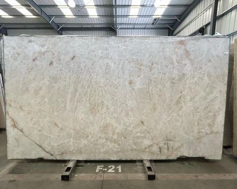 Cristallo Extra Quartzite Slab in North Hollywood, Los Angeles